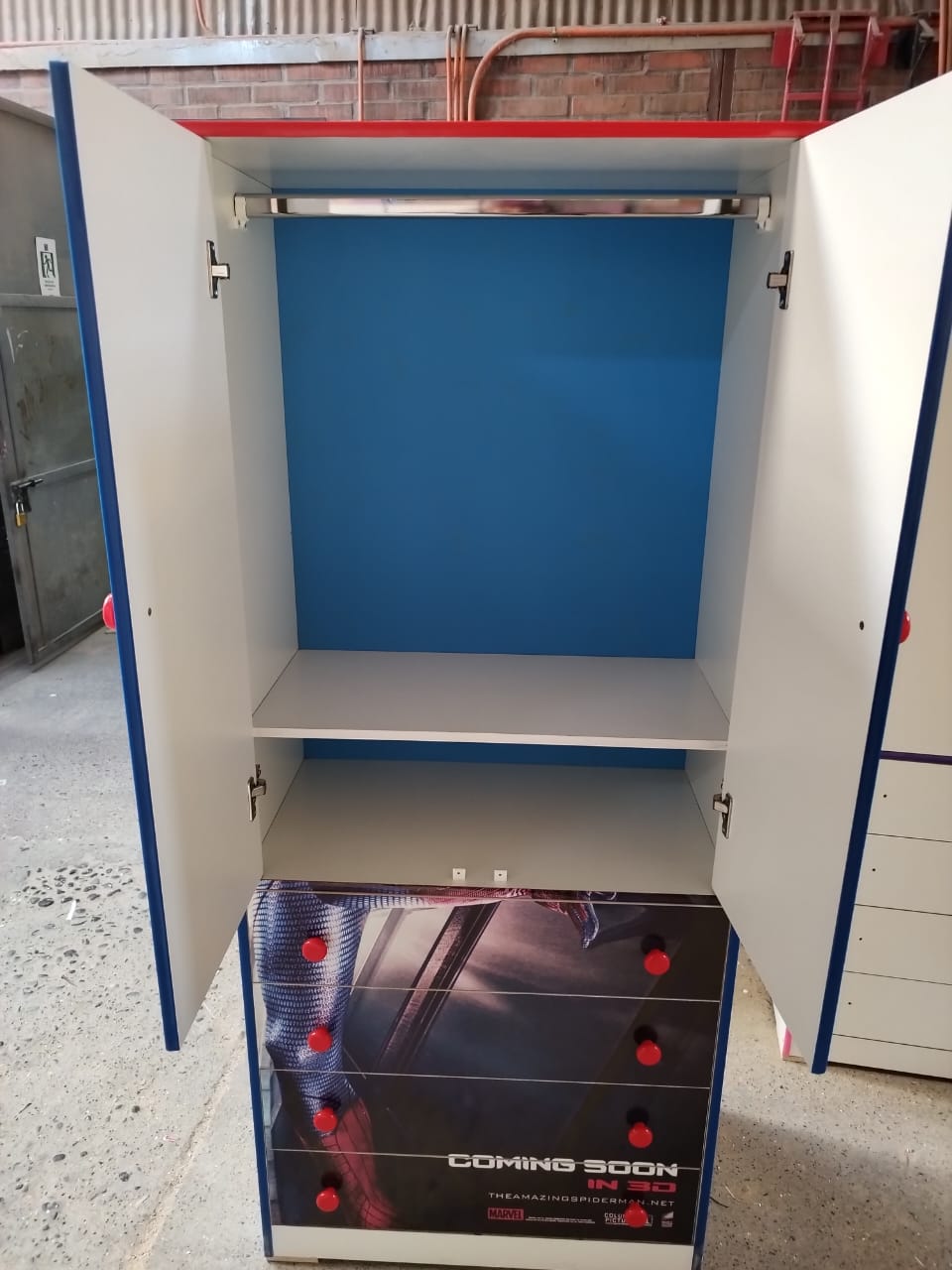 Interior clóset infantil 2 puertas